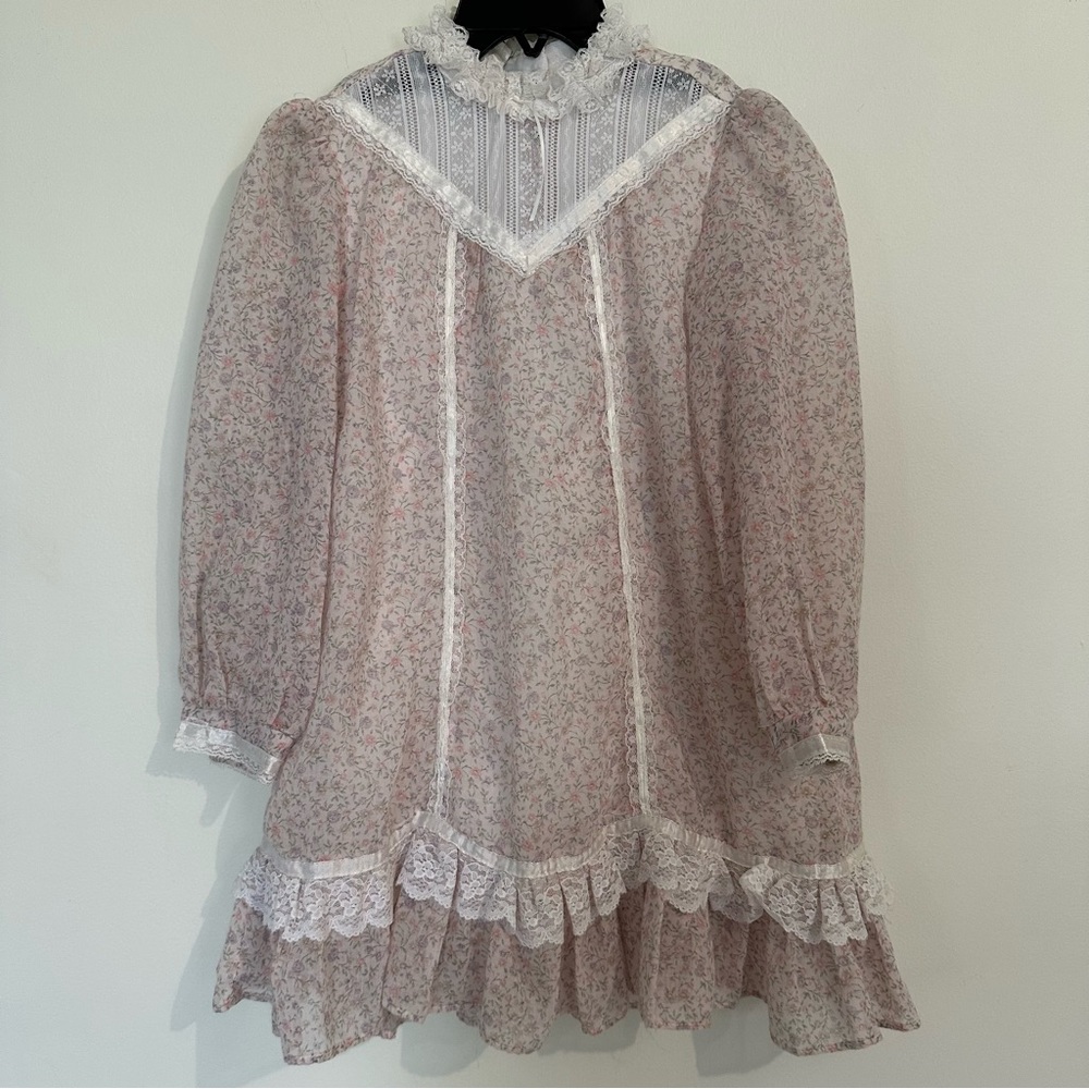 Vintage Gunne Sax nightgown size kids 5